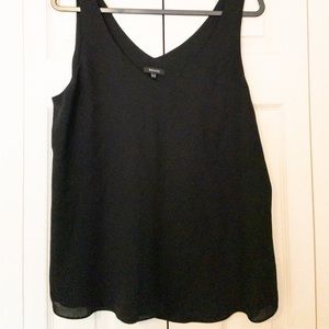 RW&Co. Black cropped tank